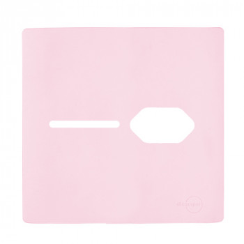 Placa p/ 1 Interruptor + tomada 4x4 - Novara Pétala